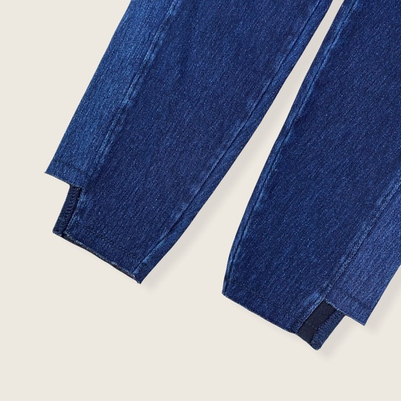 NWT Lyssé High Rise Indigo Asymmetric Jeggings S - Picture 3 of 13